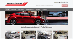 Desktop Screenshot of polloveiculos.com